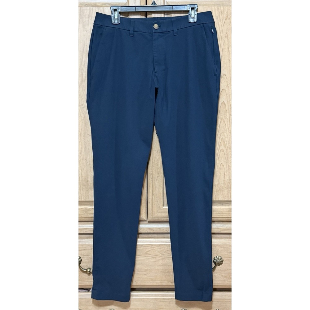 Lululemon Commission Pants Mens 32x32 Navy Performance Classic Fit Chino